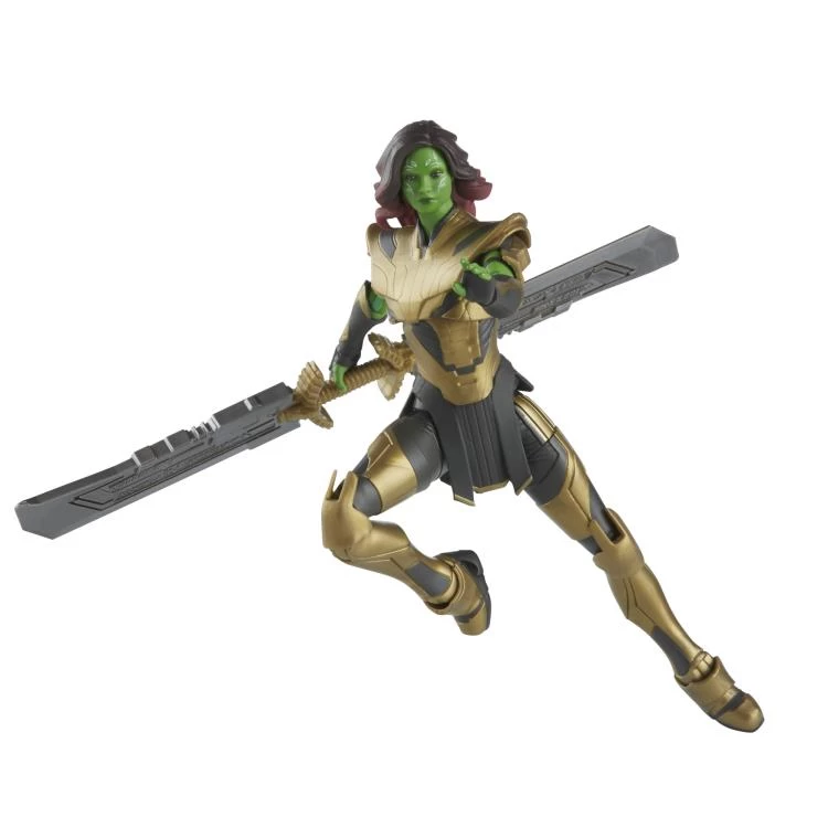 Hasbro Marvel Legends Disney+ Wave What IF...? Warrior Gamora (BAF Hydra Stomper) Action Figure 6 Hasbro Marvel Legends Disney+ Wave What IF...? Warrior Gamora (BAF Hydra Stomper) Action Figure - Image 4
