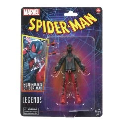 Hasbro Marvel Legends Vintage Retro Series Spider-Man (Miles Morales) Action Figure -Hasbro Sale Shop 5010994181246z