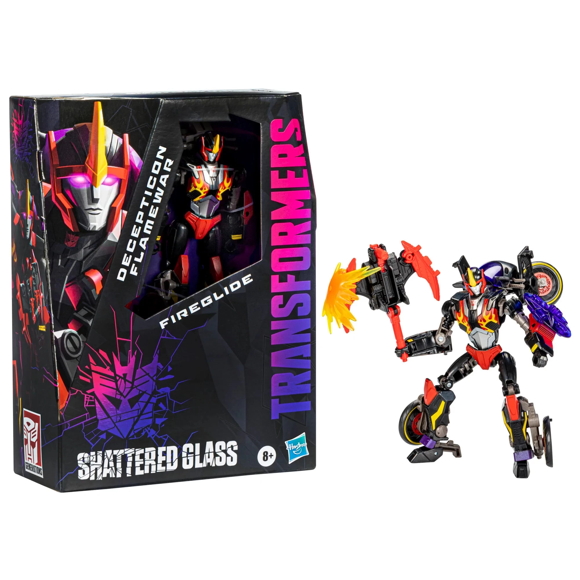 Hasbro Transformers Generations Shattered Glass Deluxe Flamewar Action Figure 5 Hasbro Transformers Generations Shattered Glass Deluxe Flamewar Action Figure - Image 3