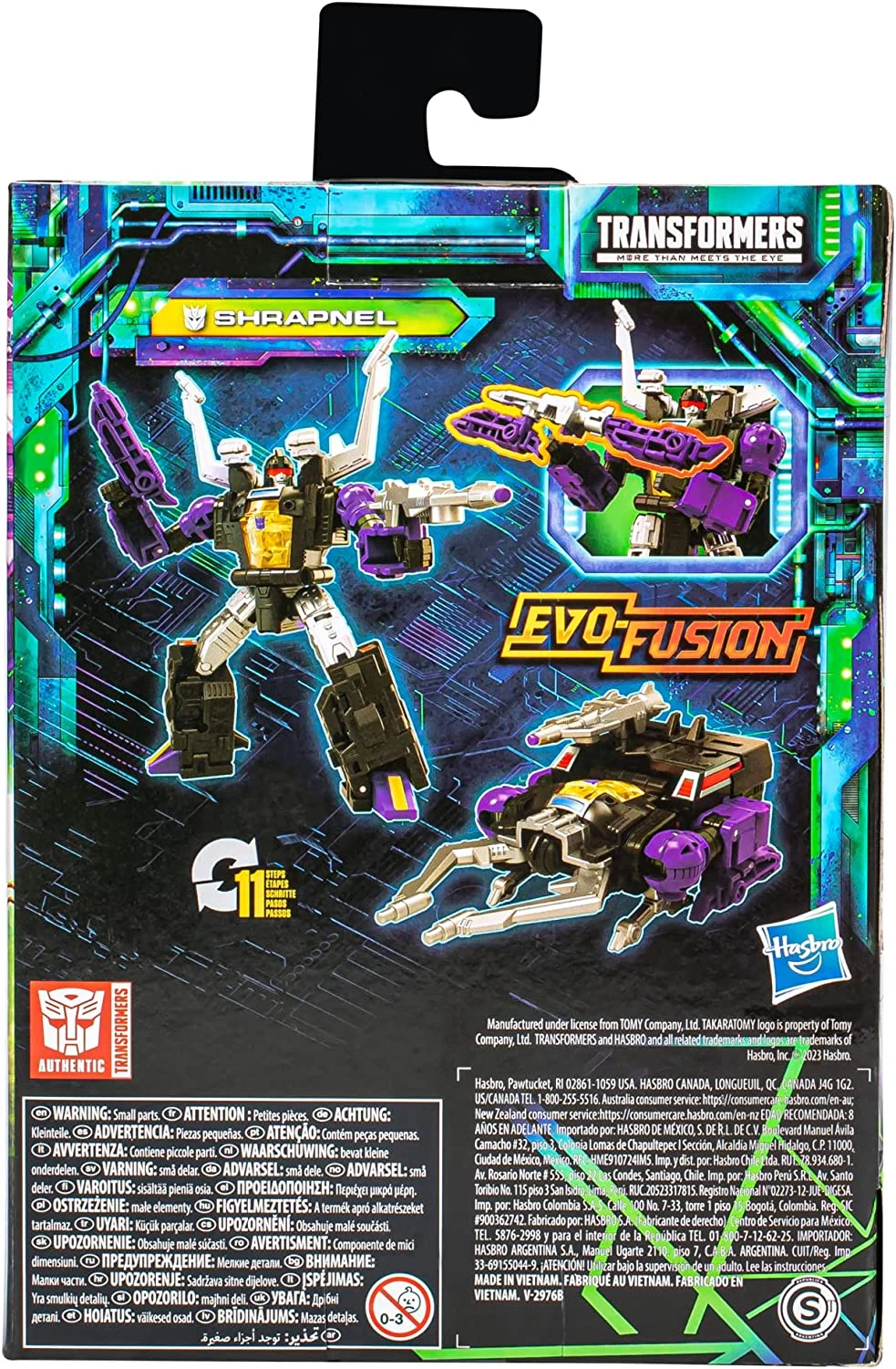 Hasbro Transformers Generations Legacy Evolution Deluxe Class Shrapnel Action Figure 4 Hasbro Transformers Generations Legacy Evolution Deluxe Class Shrapnel Action Figure - Image 2