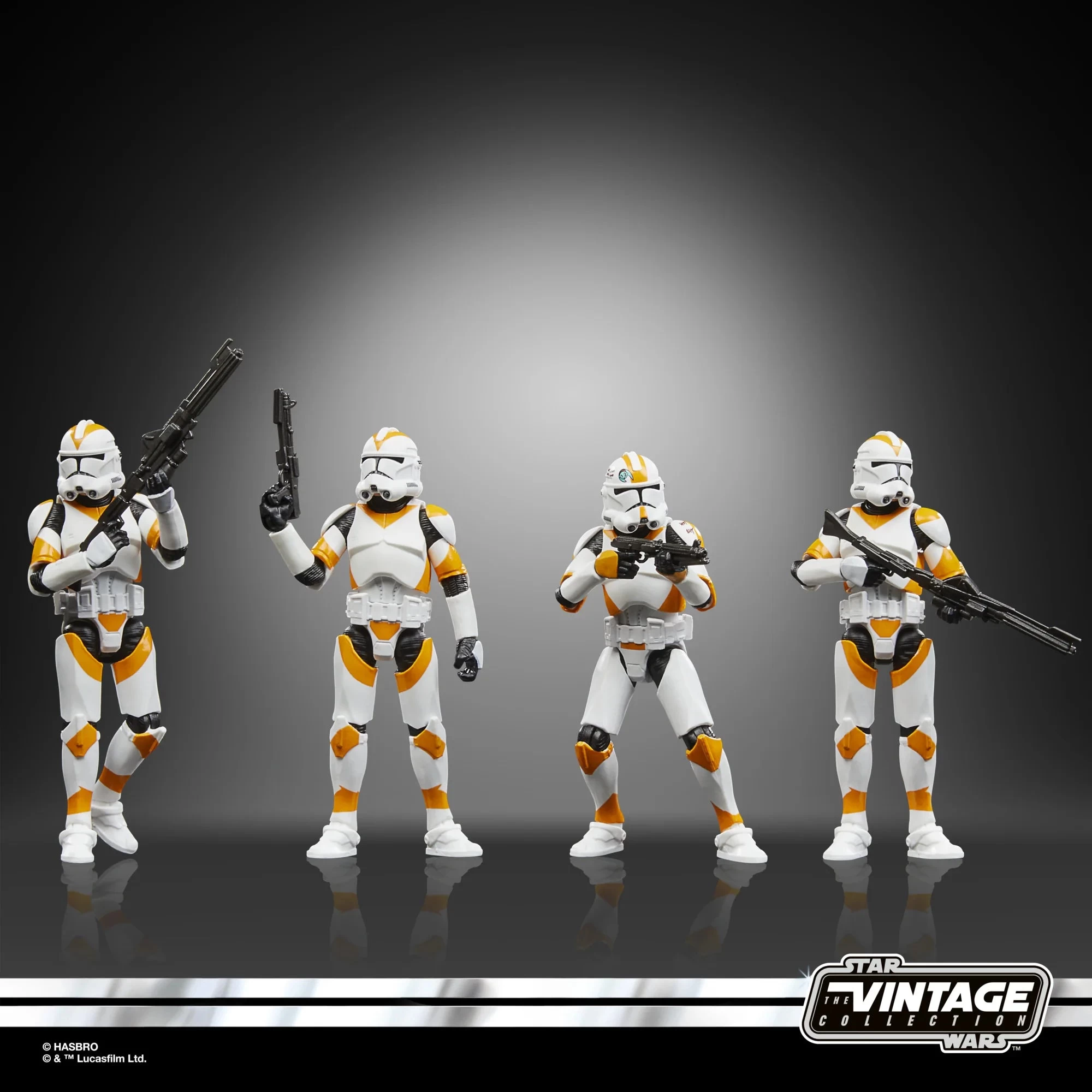 Hasbro Star Wars Vintage Collection Phase II Clone Trooper (212th) F6985 3.75" Action Figure 4-Pack 5 Hasbro Star Wars Vintage Collection Phase II Clone Trooper (212th) F6985 3.75" Action Figure 4-Pack - Image 3