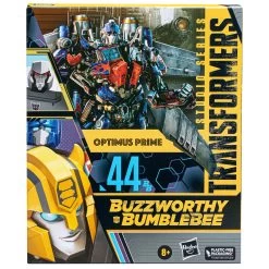 Hasbro Transformers Studio Series Buzzworthy Bumblebee Optimus Prime Action Figure -Hasbro Sale Shop 5010996102164c