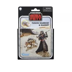 Hasbro Star Wars Black Series Vintage Collection Tusken Warrior And Massiff F6991 3.75" 2-Pack Action Figure 7 Hasbro Star Wars Black Series Vintage Collection Tusken Warrior And Massiff F6991 3.75" 2-Pack Action Figure -Hasbro Sale Shop 5010996105066