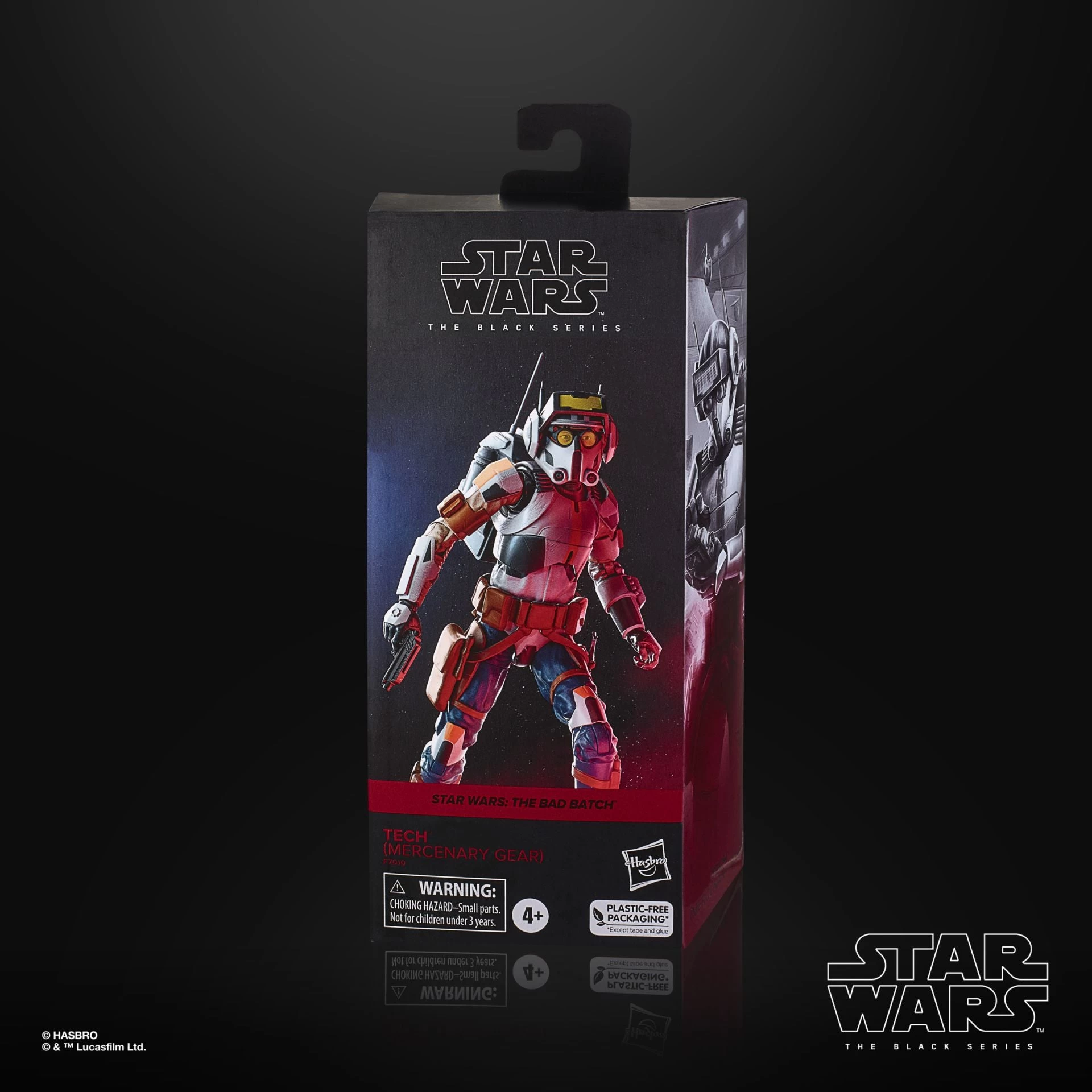 Hasbro Star Wars Black Series The Bad Batch #16 Tech (Mercenary Gear) 6 Inch Action Figure 8 Hasbro Star Wars Black Series The Bad Batch #16 Tech (Mercenary Gear) 6 Inch Action Figure - Image 6