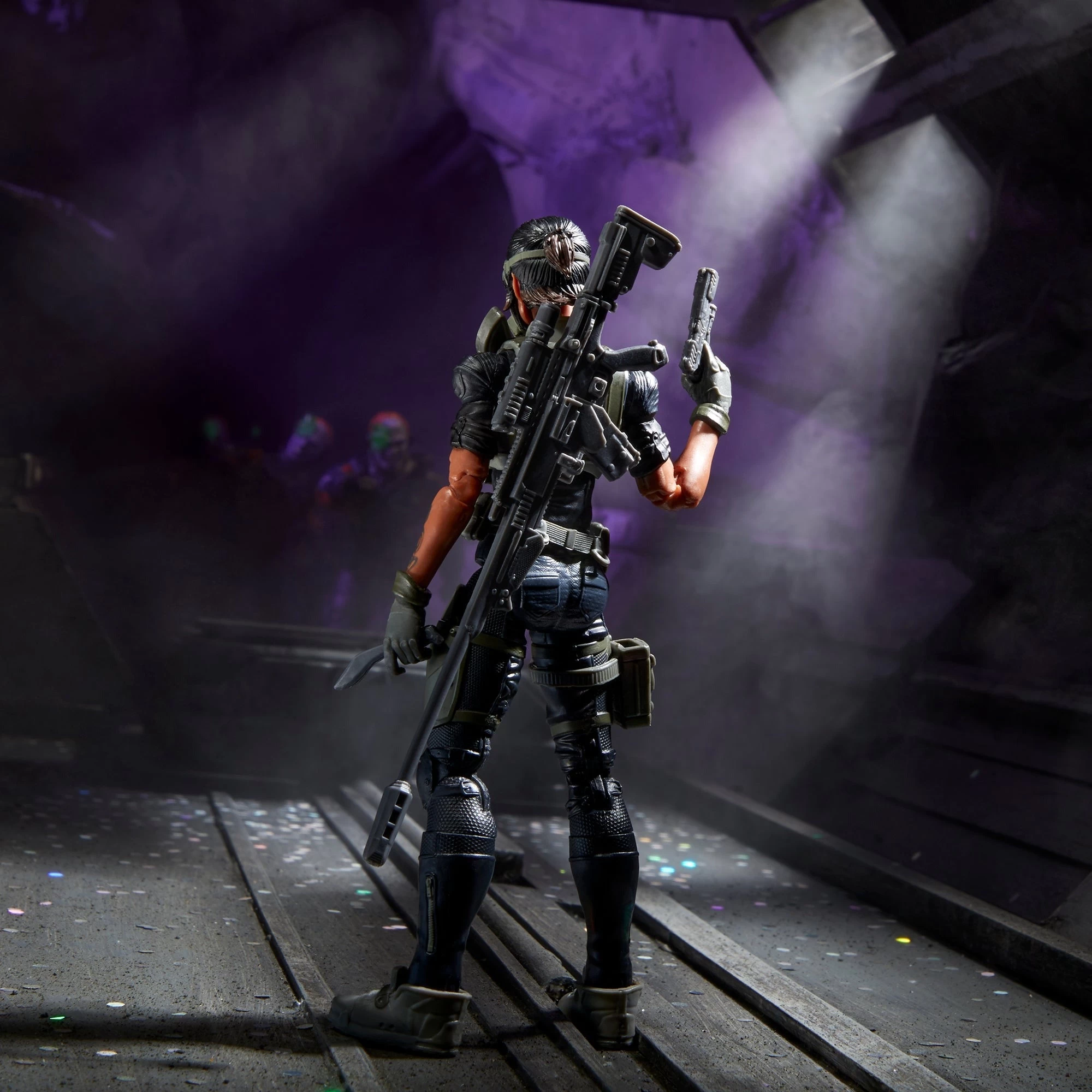 Hasbro G.I. Joe Classified Series #90 Nightforce Jodie "Shooter" Craig Action Figure 6 Hasbro G.I. Joe Classified Series #90 Nightforce Jodie "Shooter" Craig Action Figure - Image 4