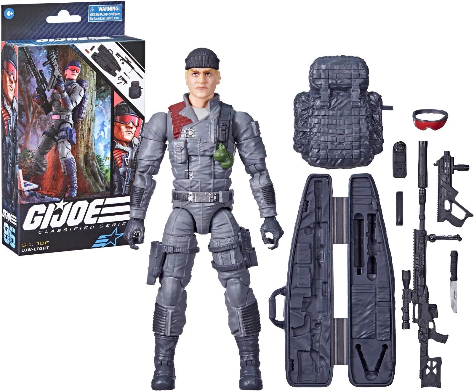 Hasbro G.I. Joe Classified Series 86 Low-Light Action Figure 4 Hasbro G.I. Joe Classified Series 86 Low-Light Action Figure - Image 2
