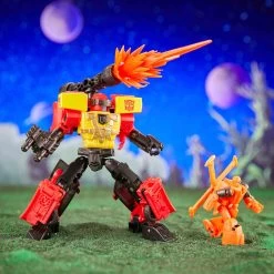 Hasbro Transformers Generations Legacy Evolution Armada Universe Powerlinx Hot Shot And Jolt Action Figure Exclusive -Hasbro Sale Shop 5010996138842e