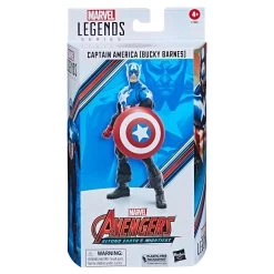 Hasbro Marvel Legends 60th Anniversary Avengers Beyond Earth's Mightiest Captain America (Bucky Barnes) Action Figure -Hasbro Sale Shop 5010996142481