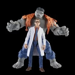 Hasbro Marvel Legends 60th Anniversary Avengers Beyond Earth's Mightiest Gray Hulk And Dr. Bruce Banner Two Pack Action Figure