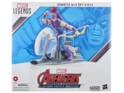 Hasbro Marvel Legends 60th Anniversary Avengers Beyond Earth's Mightiest Hawkeye With Sky-Cycle Action Figure -Hasbro Sale Shop 5010996142665