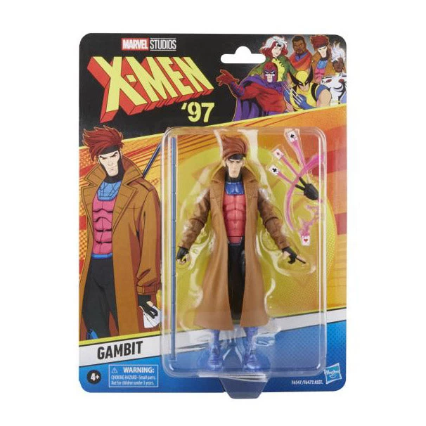Hasbro Marvel Legends Vintage Retro Series '97 X-Men Gambit Action Figure 9 Hasbro Marvel Legends Vintage Retro Series '97 X-Men Gambit Action Figure - Image 7