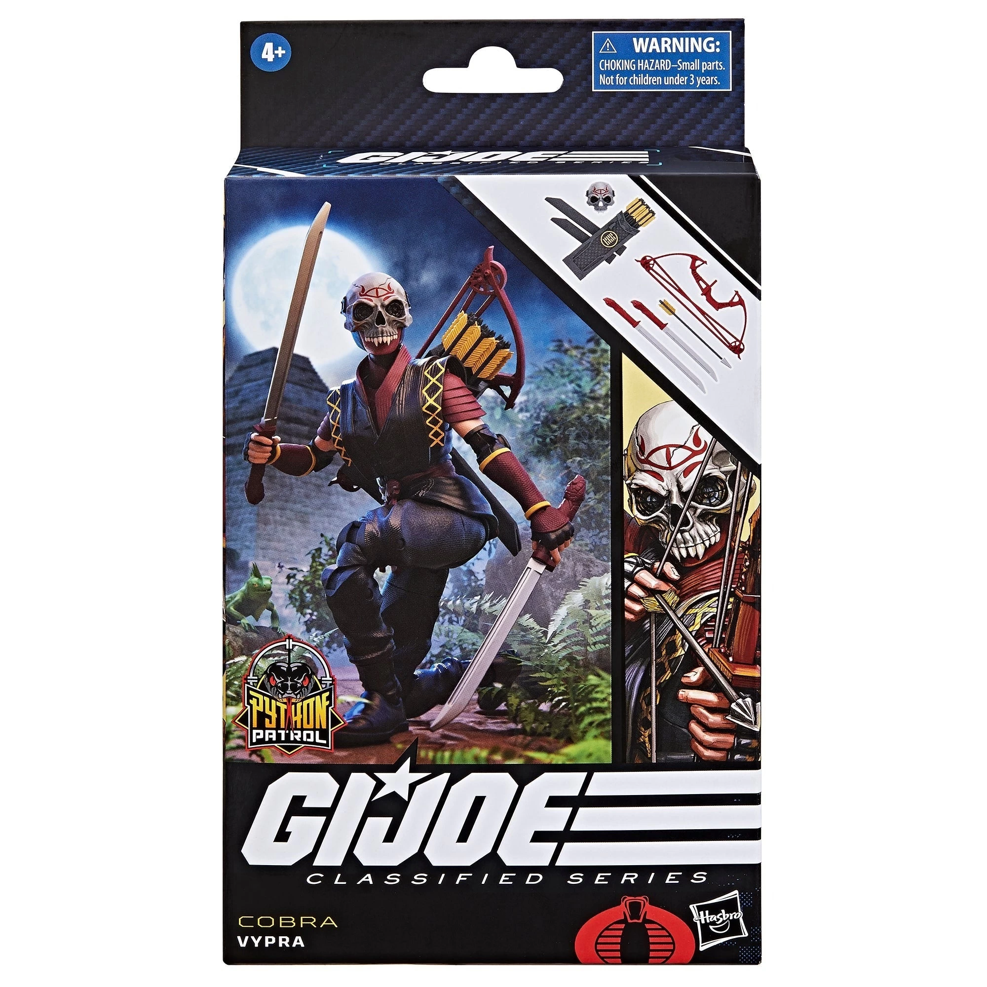 Hasbro G.I. Joe Classified Series #88 Cobra Python Patrol Vypra Action Figure 11 Hasbro G.I. Joe Classified Series #88 Cobra Python Patrol Vypra Action Figure - Image 9
