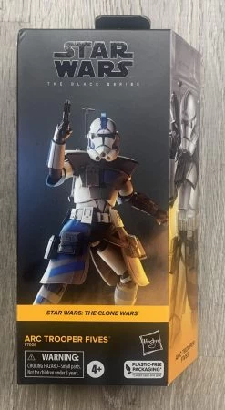 Hasbro Star Wars Black Series The Clone Wars ARC Trooper Fives 6 Inch Action Figure Exclusive
