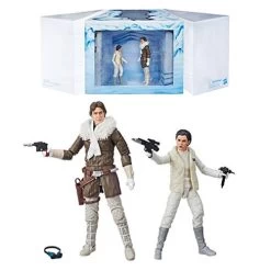 Hasbro Star Wars Black Series Han Solo And Princess Leia Organa Exclusive Pack 6 Inch Action Figure -Hasbro Sale Shop 630509666935b