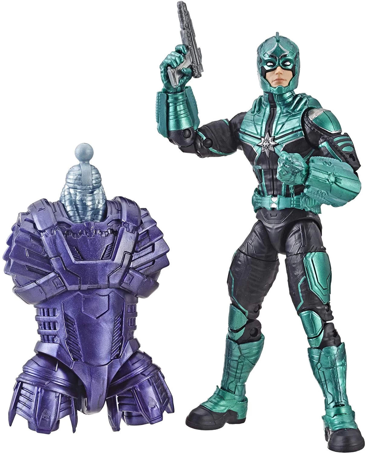 Hasbro Marvel Legends Captain Marvel Series Yon Rogg Kree Sentry BAF Wave Action Figure 4 Hasbro Marvel Legends Captain Marvel Series Yon Rogg Kree Sentry BAF Wave Action Figure - Image 2