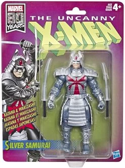 Hasbro Marvel Legends Retro Series Silver Samurai Wave 1 Action Figure