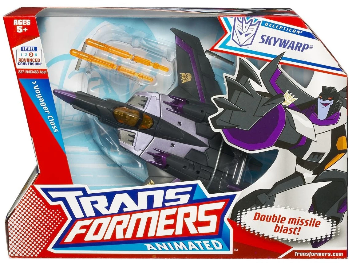 Hasbro Transformers Animated Voyager Class Skywarp 3 Hasbro Transformers Animated Voyager Class Skywarp