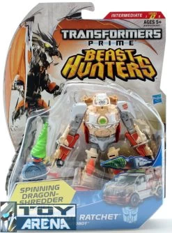 Hasbro Transformers Prime Beast Hunters #010 Ratchet Autobot Deluxe Class Series 2