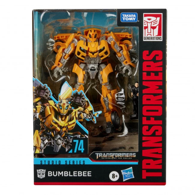 Hasbro Transformers Studio Series: Deluxe Class - Transformers Revenge Of The Fallen: Bumblebee & Sam Witwicky (#74) Action Figure (WSL) 3 Hasbro Transformers Studio Series: Deluxe Class - Transformers Revenge Of The Fallen: Bumblebee & Sam Witwicky (#74) Action Figure (WSL)